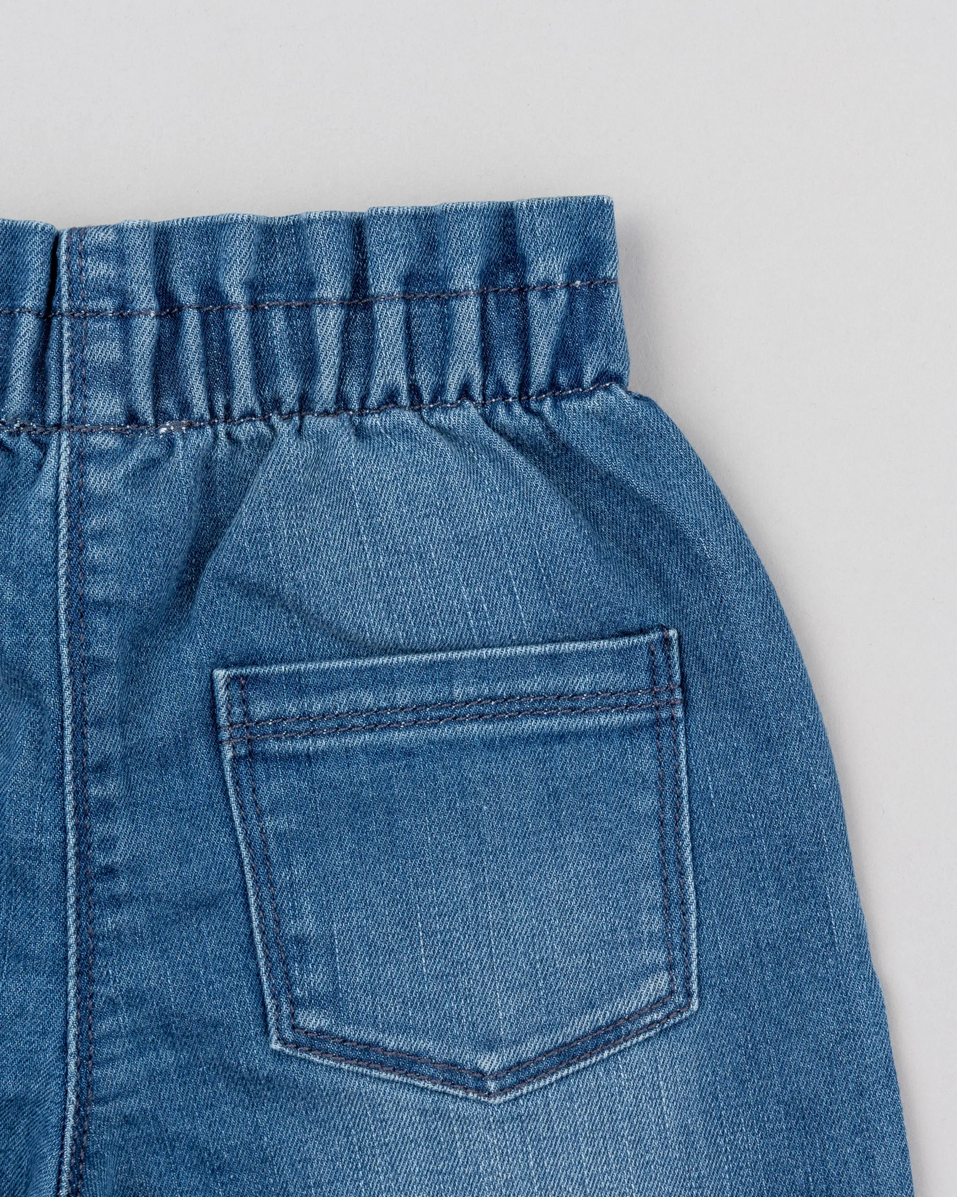 Losan Soft Denim Paperbag Waisted Jeans