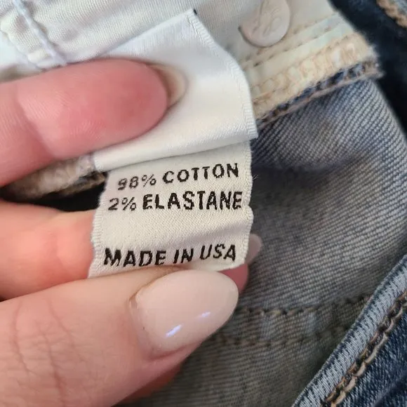 Lovers   Friends Denim US Women's Size 28 Mason High Rise Skinny Jeans USA Made