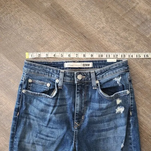 Lovers   Friends Denim US Women's Size 28 Mason High Rise Skinny Jeans USA Made