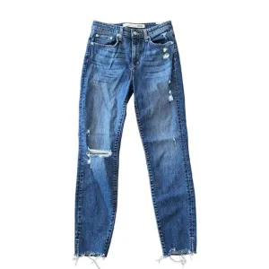 Lovers   Friends Denim US Women's Size 28 Mason High Rise Skinny Jeans USA Made