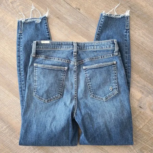 Lovers   Friends Denim US Women's Size 28 Mason High Rise Skinny Jeans USA Made