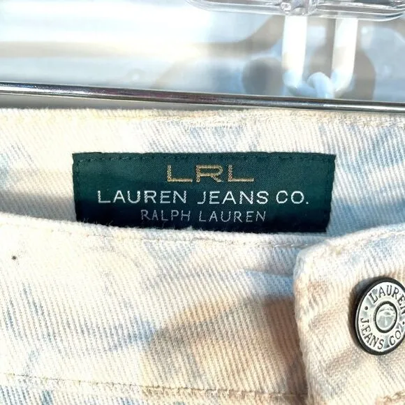 LRL LAUREN JEANS CO. MODERN STRAIGHT ANKLE SIZE 10