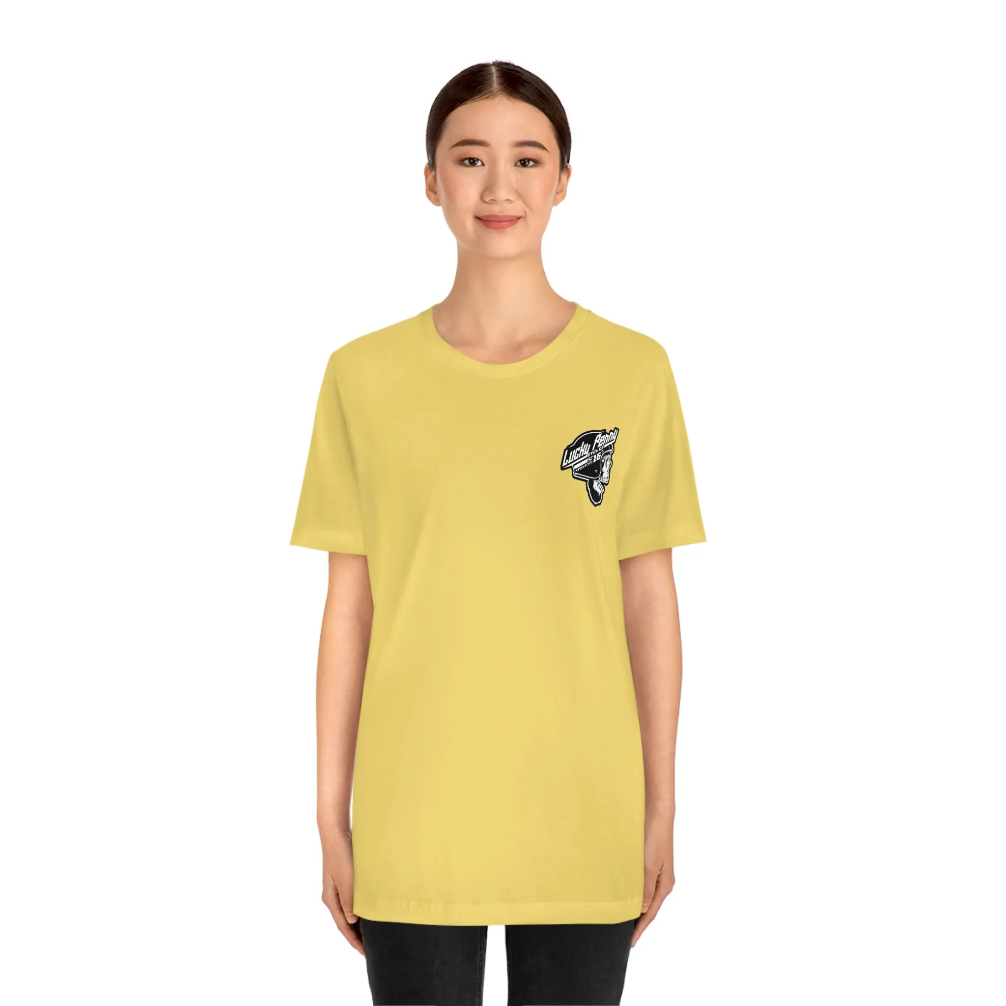 Lucky Penny Cycles DFW Cowboy Skull T-Shirt