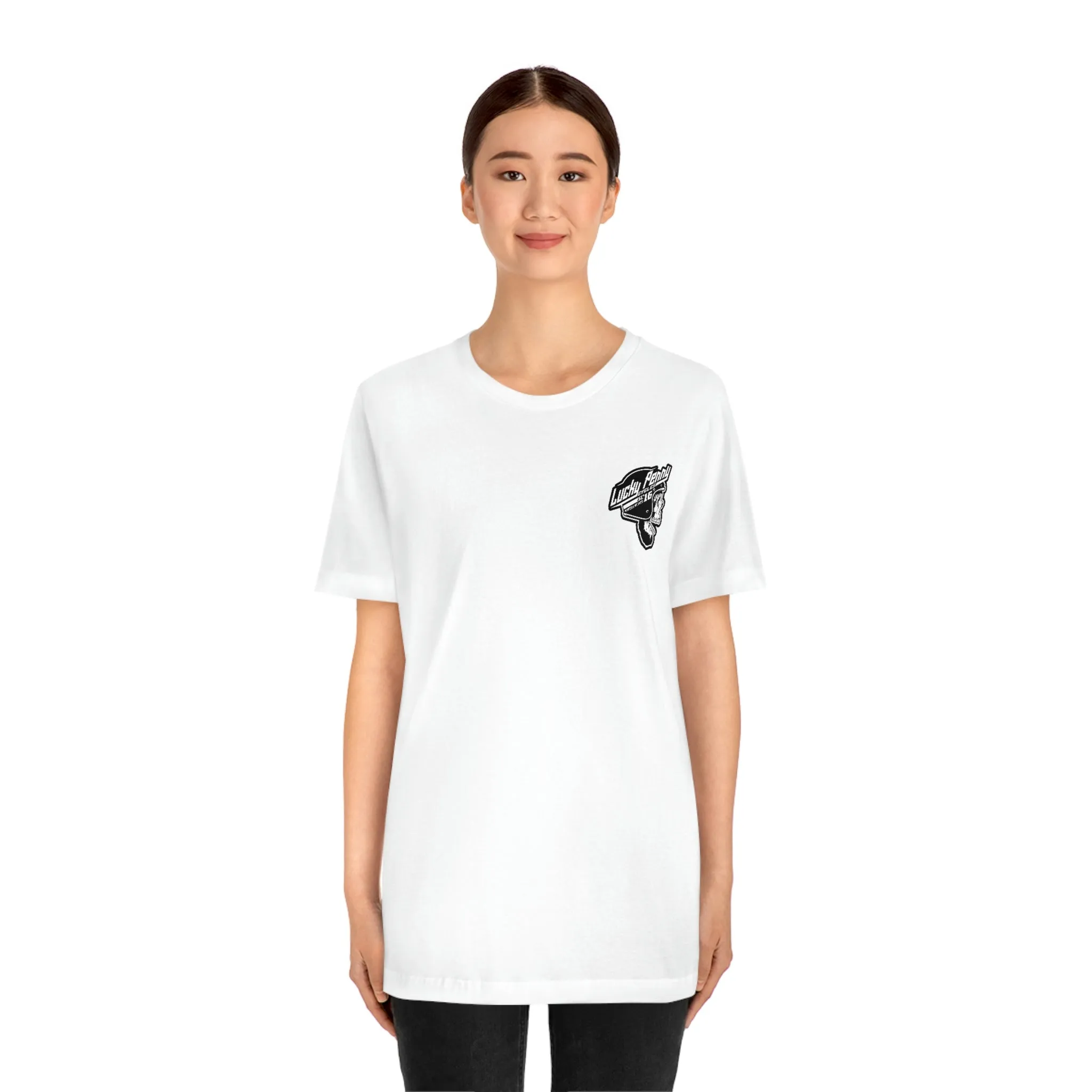 Lucky Penny Cycles DFW Cowboy Skull T-Shirt