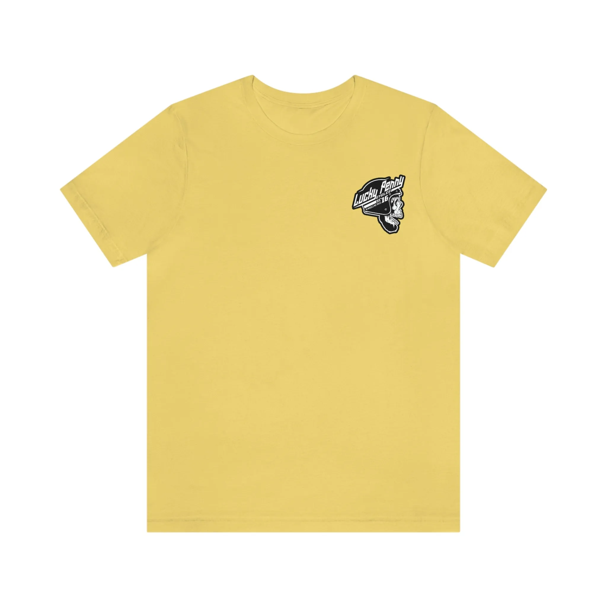 Lucky Penny Cycles DFW Cowboy Skull T-Shirt
