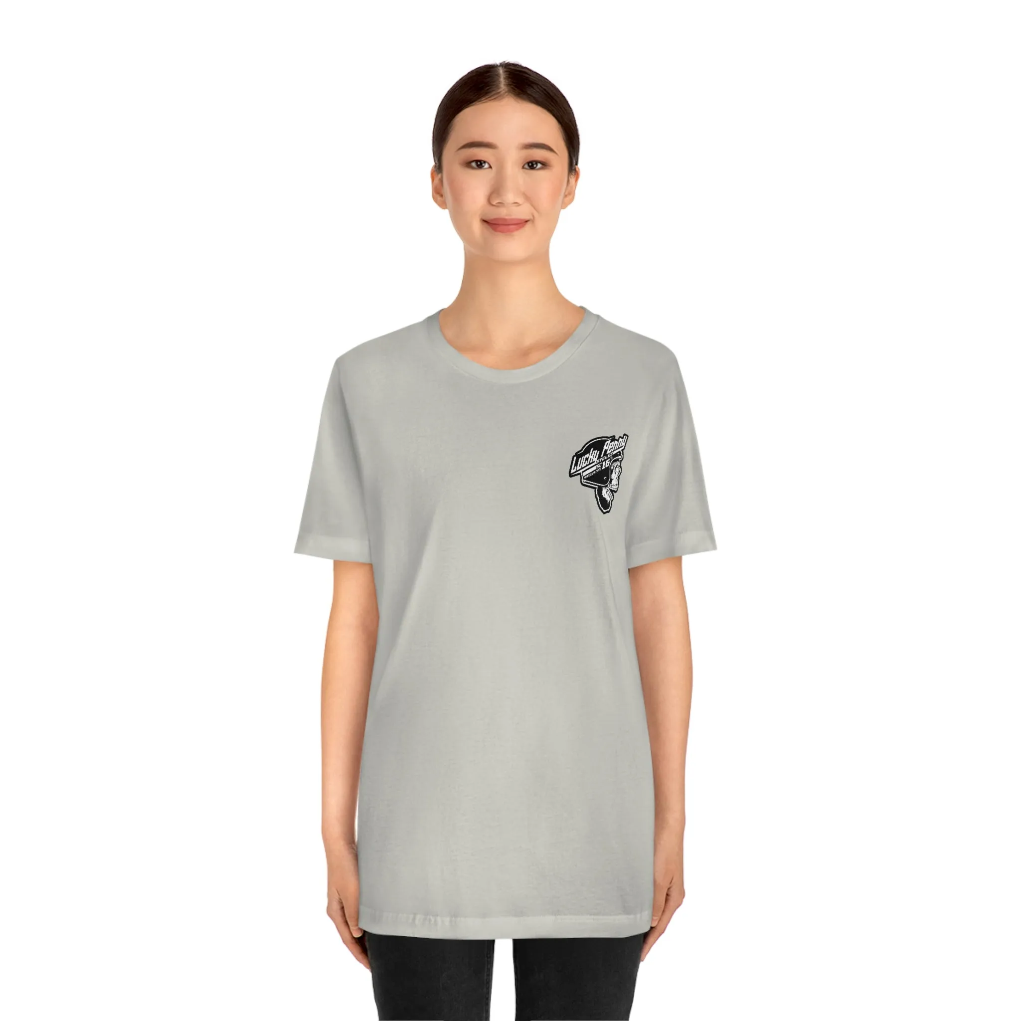 Lucky Penny Cycles DFW Cowboy Skull T-Shirt