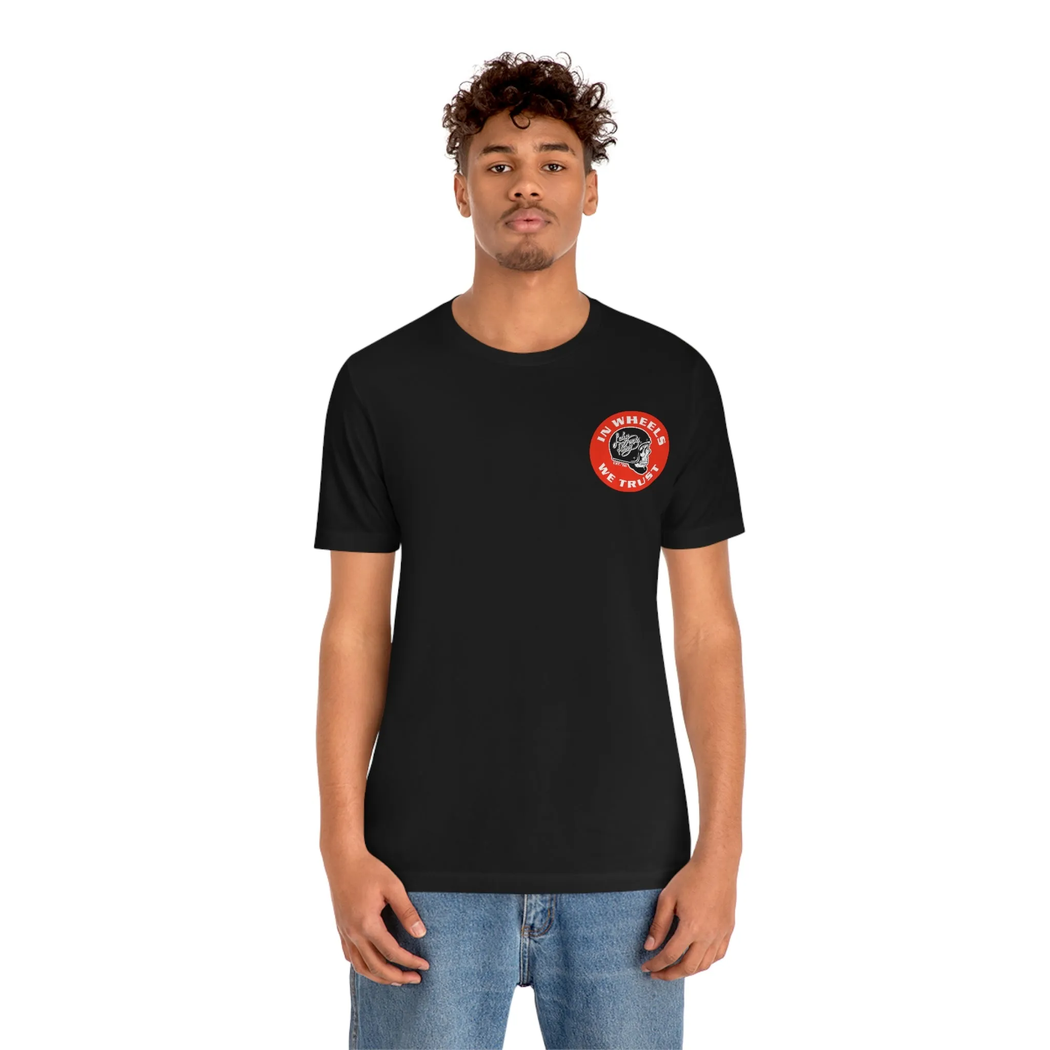 Lucky Penny Cycles Houston Skyline Teams T-Shirt