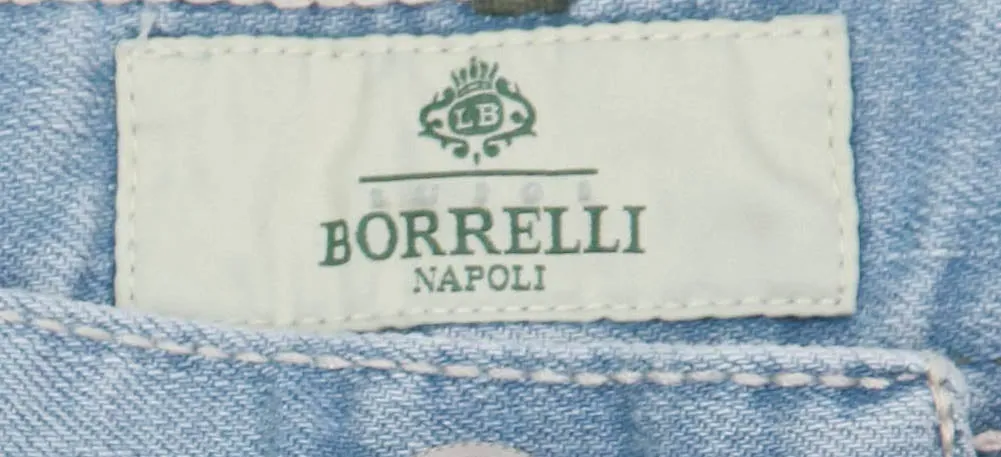 Luigi Borrelli Denim Blue Jeans - Extra Slim - 35 US / 51 EU