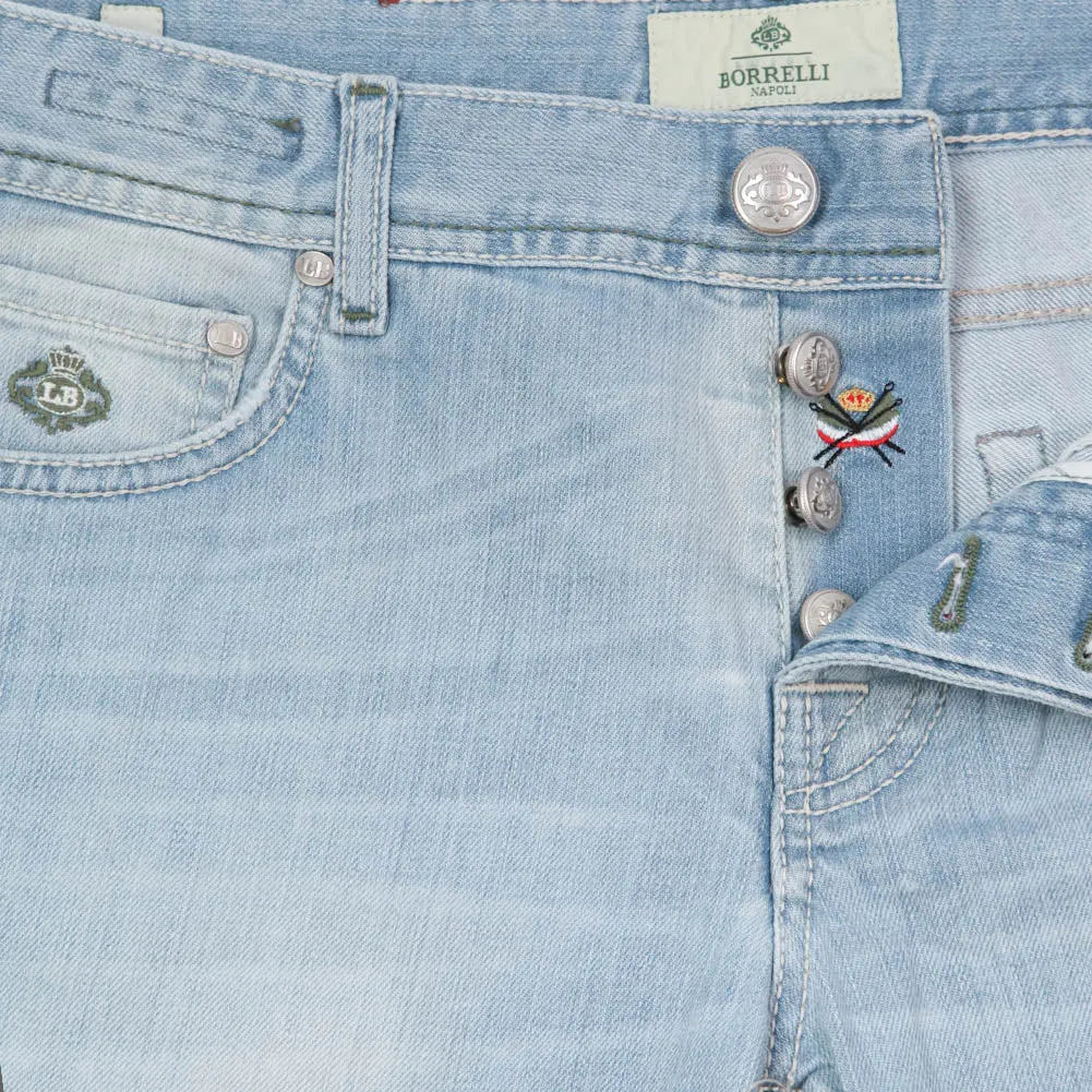 Luigi Borrelli Denim Blue Jeans - Extra Slim - 36 US / 52 EU