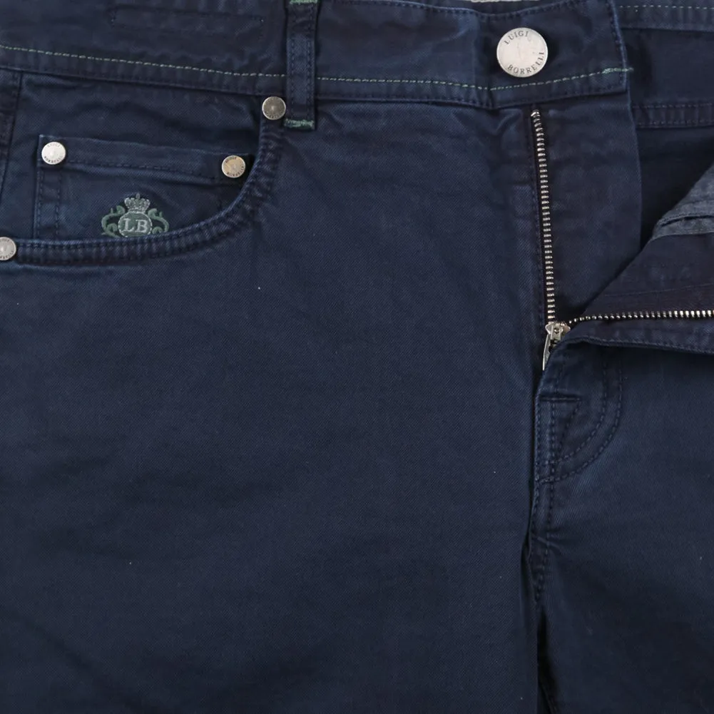 Luigi Borrelli Navy Blue Jeans - Extra Slim