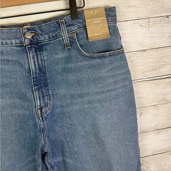 Madewell 90s Straight Jeans Size 33