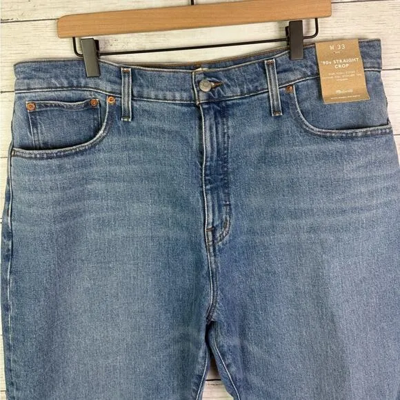 Madewell 90s Straight Jeans Size 33