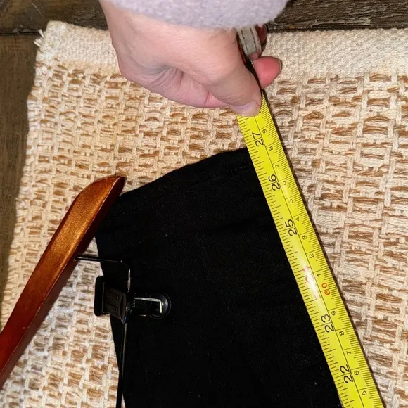 Madewell Curvy High Rise Skinny Black High Waist Jeans Size 23 Like New