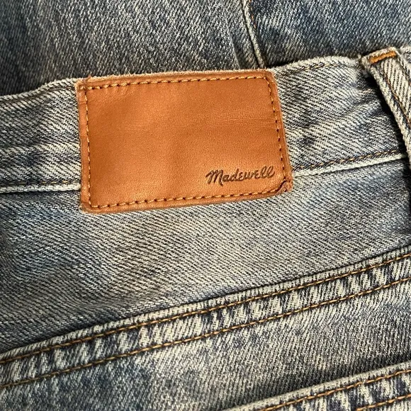 Madewell High Rise Button Fly Dad Jeans Size 26