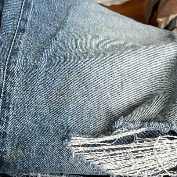 Madewell High Rise Button Fly Dad Jeans Size 26
