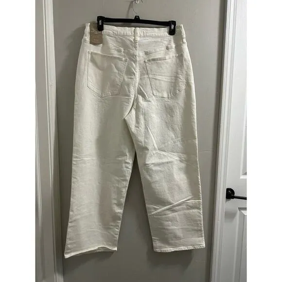 Madewell The Tall Perfect Vintage Wide-Leg Crop Jean Size 33T