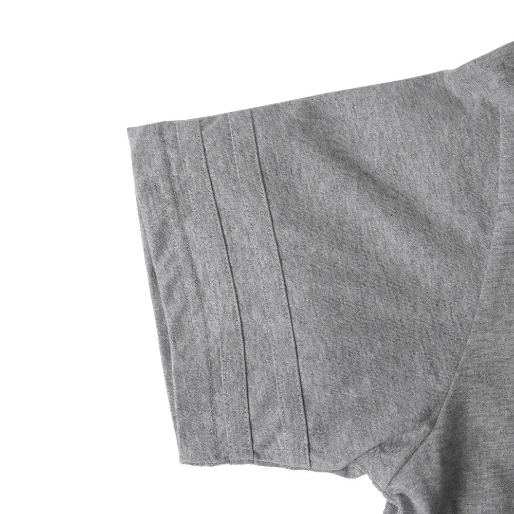 Madison Extended Tee - H. Grey