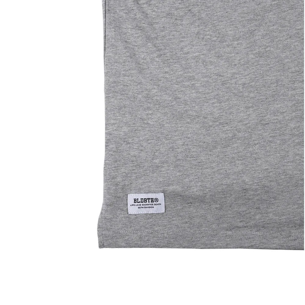 Madison Extended Tee - H. Grey