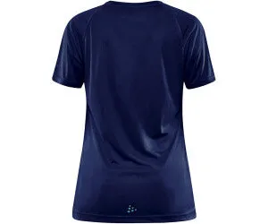 MAGLIETTA CRAFT T-SHIRT SPORT CORE UNIFY TRAINING TEE DONNA NAVY