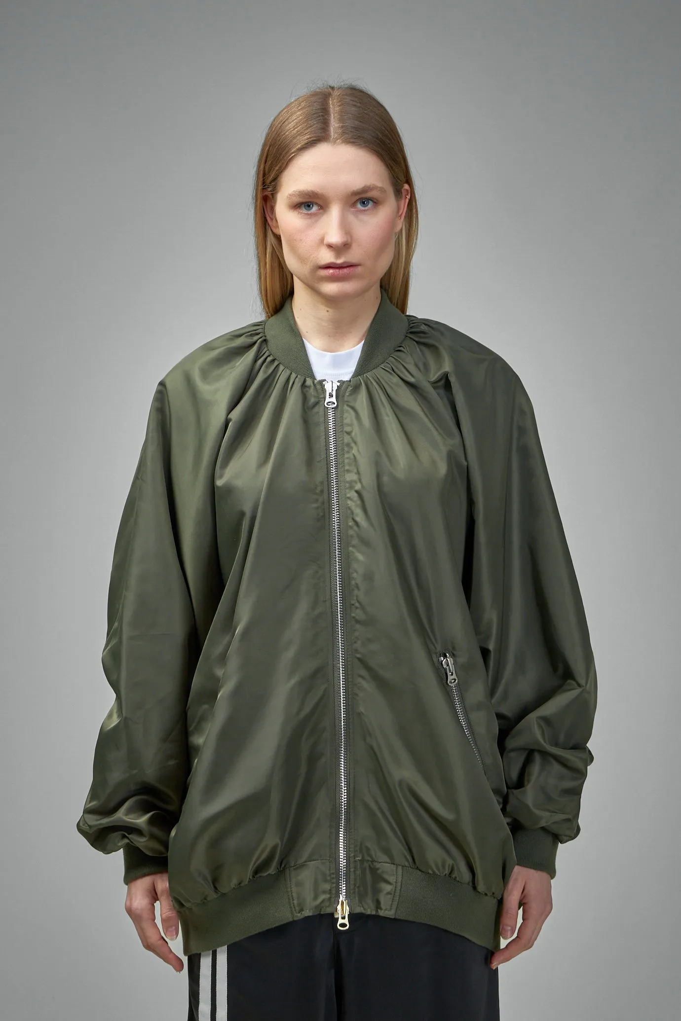 Market Nylon Bomber Jacket Coat