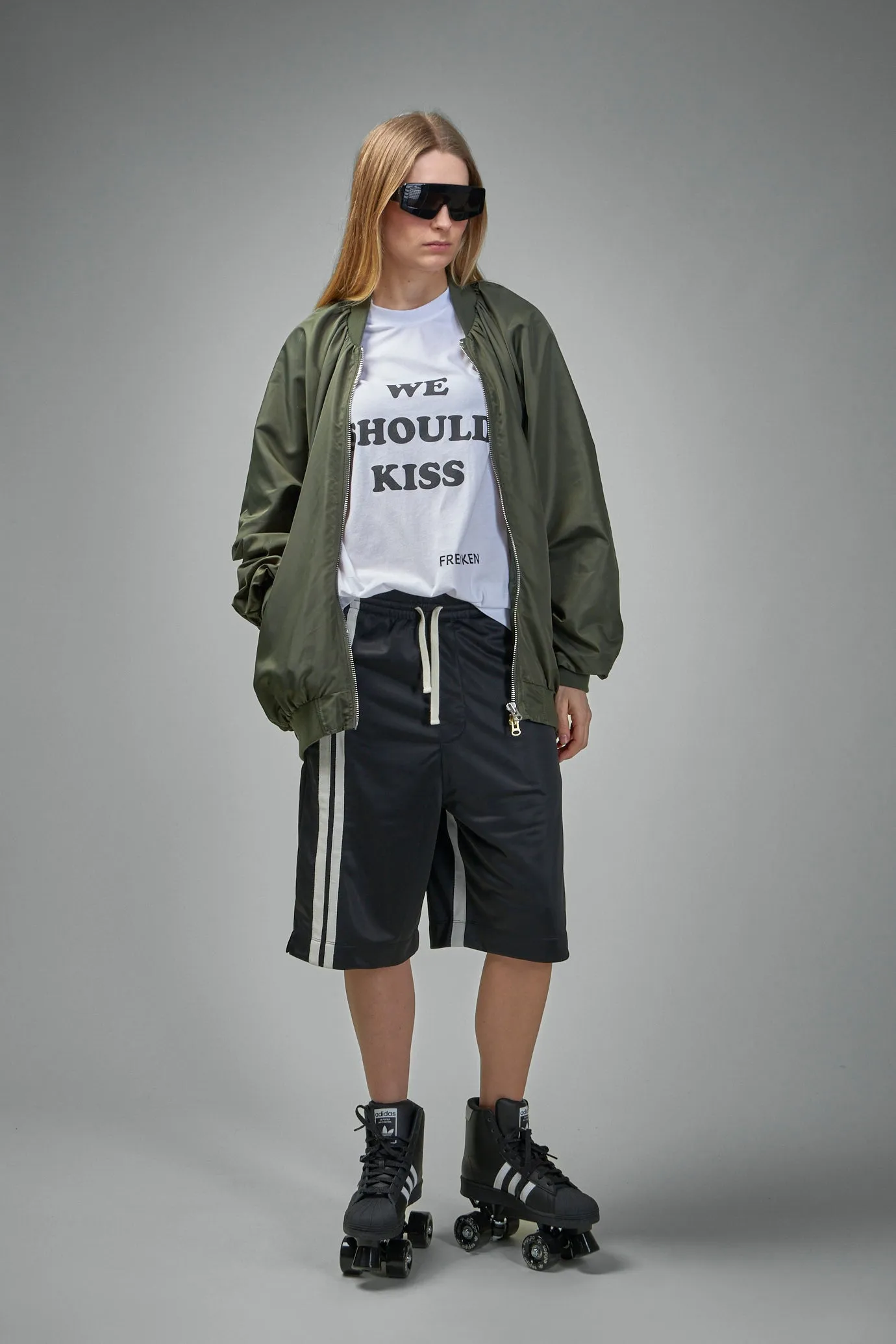 Market Nylon Bomber Jacket Coat
