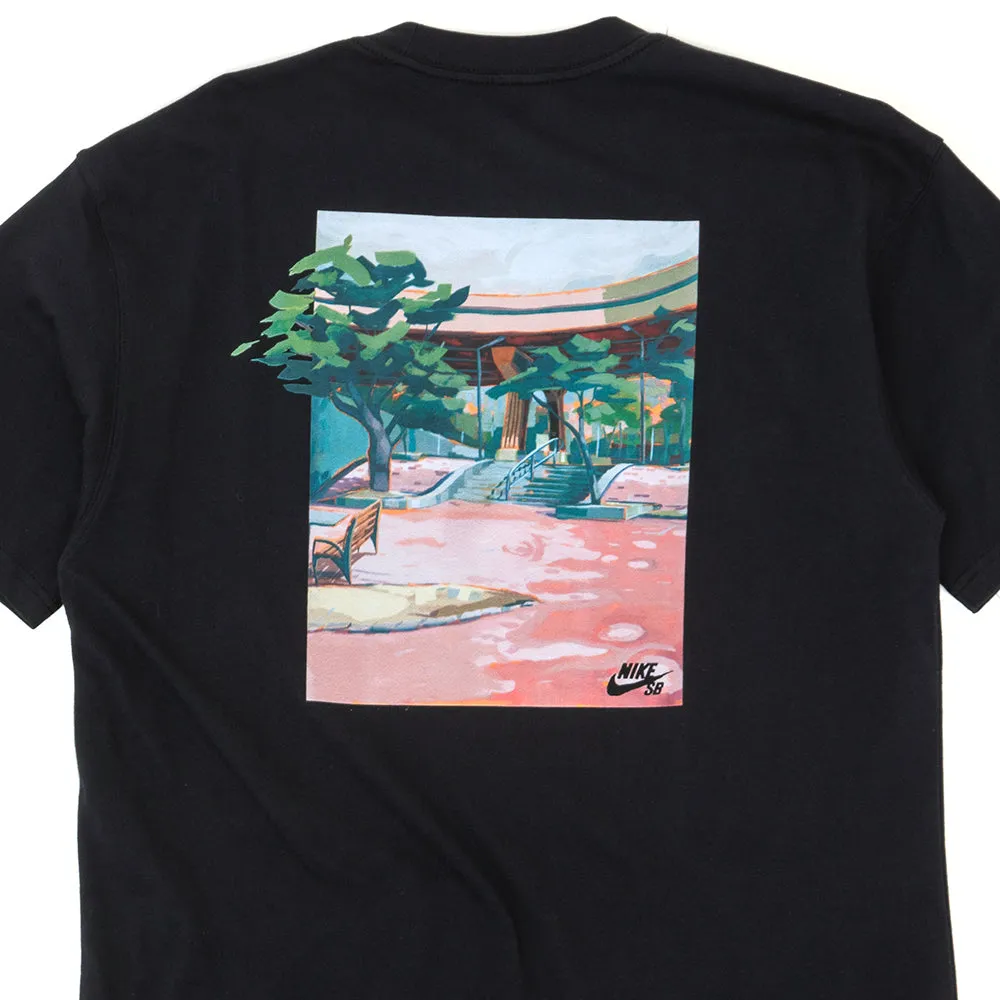 Max90 Skate T-Shirt - Brooklyn Banks (Black)