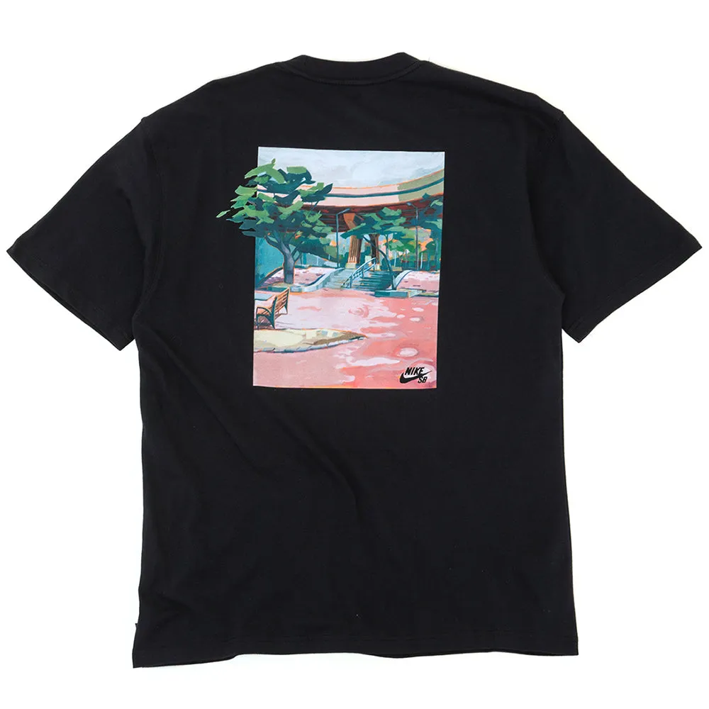 Max90 Skate T-Shirt - Brooklyn Banks (Black)
