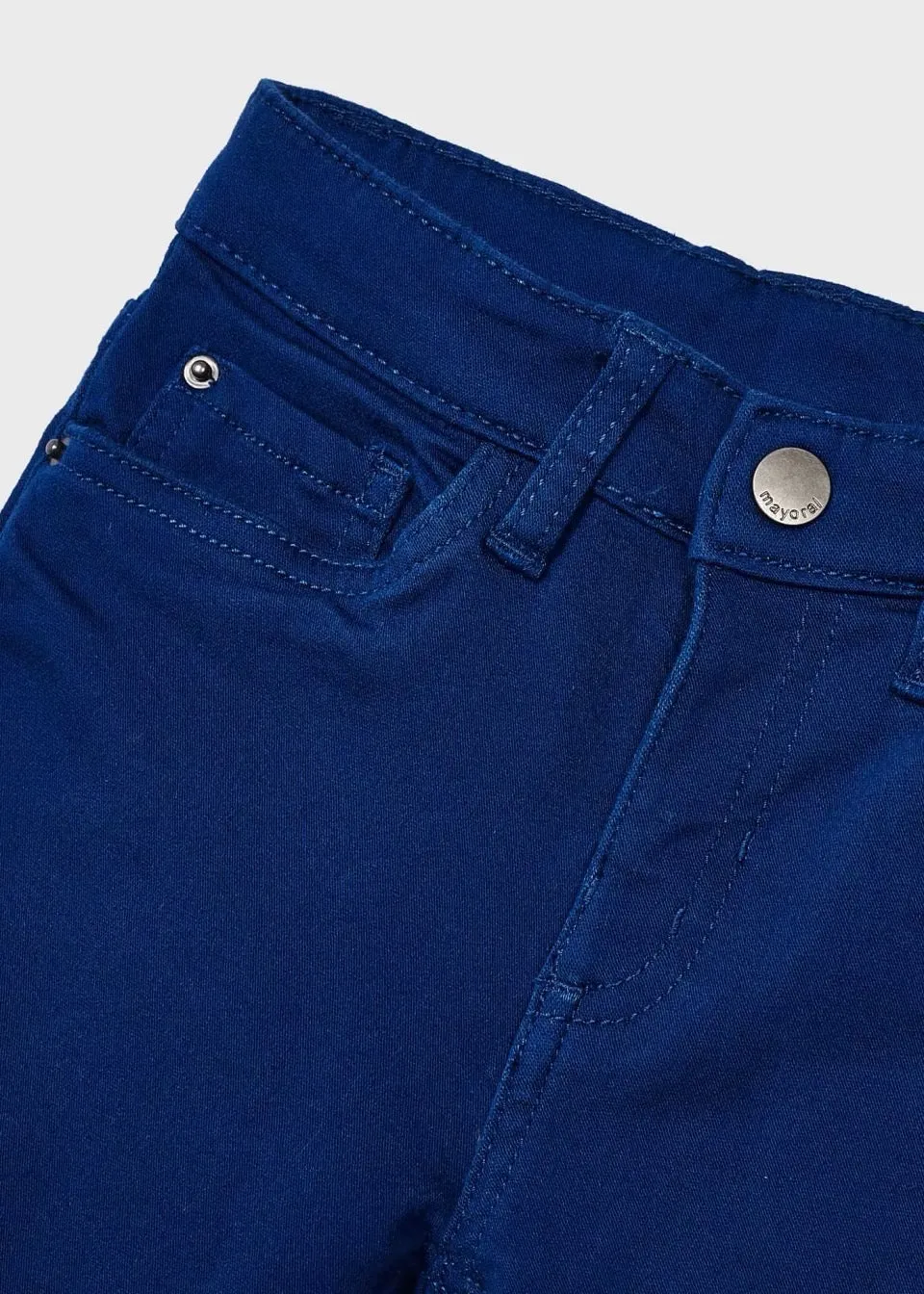 Mayoral Boys Soft Slim Fit Trousers 4523 Cobalt Blue