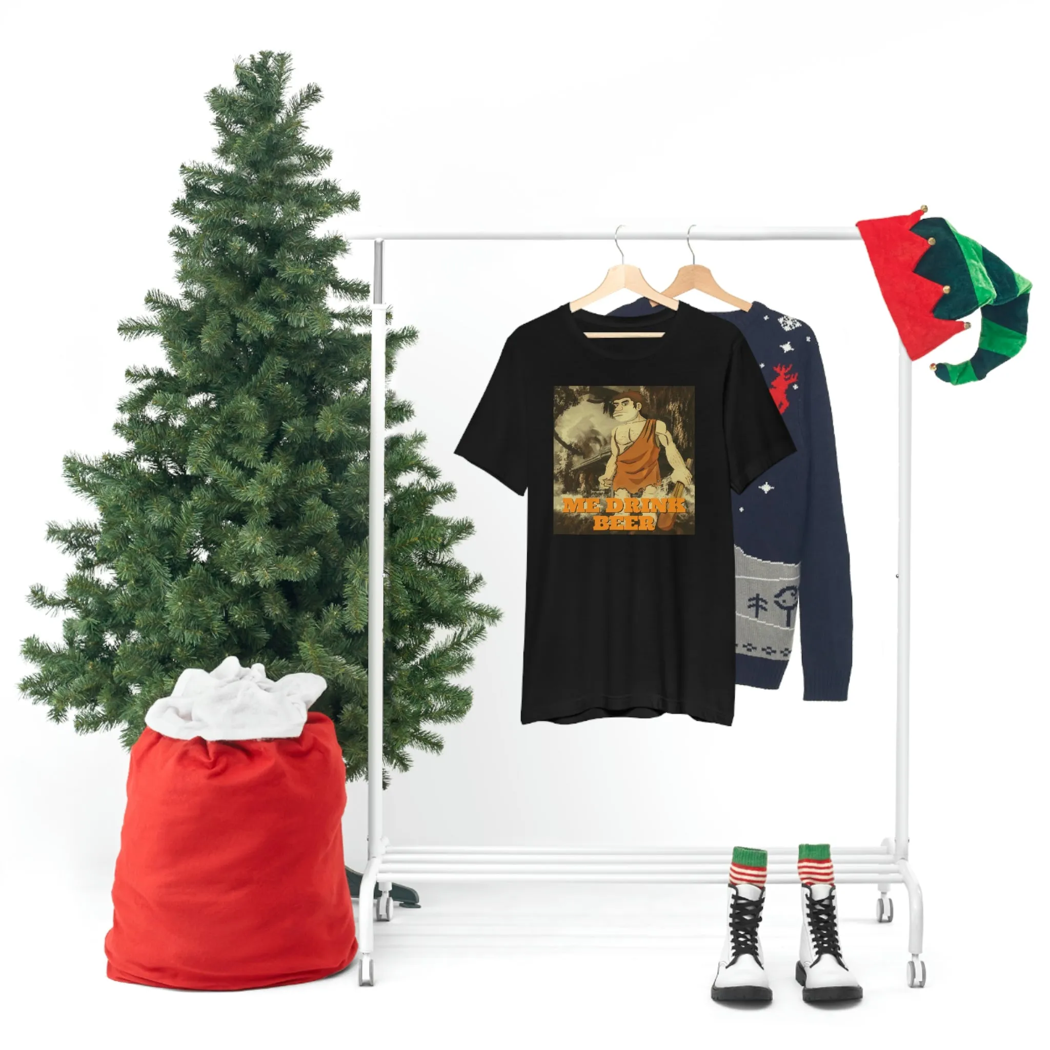 Me Drink Beer Short Sleeve Tee