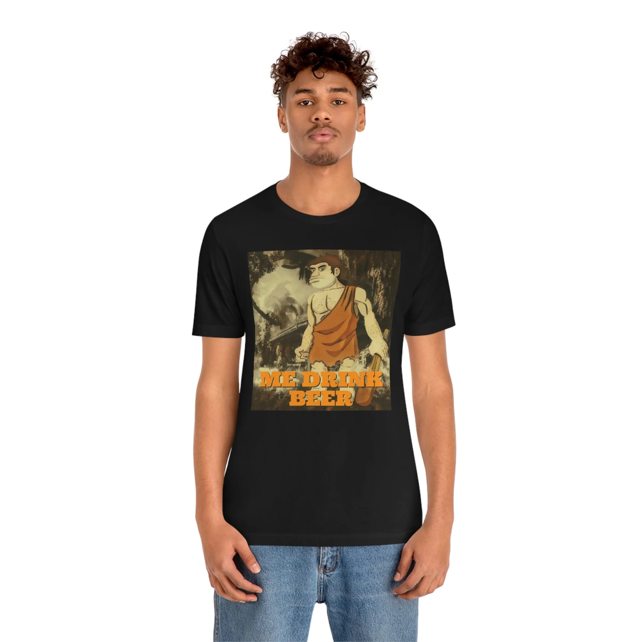 Me Drink Beer Short Sleeve Tee