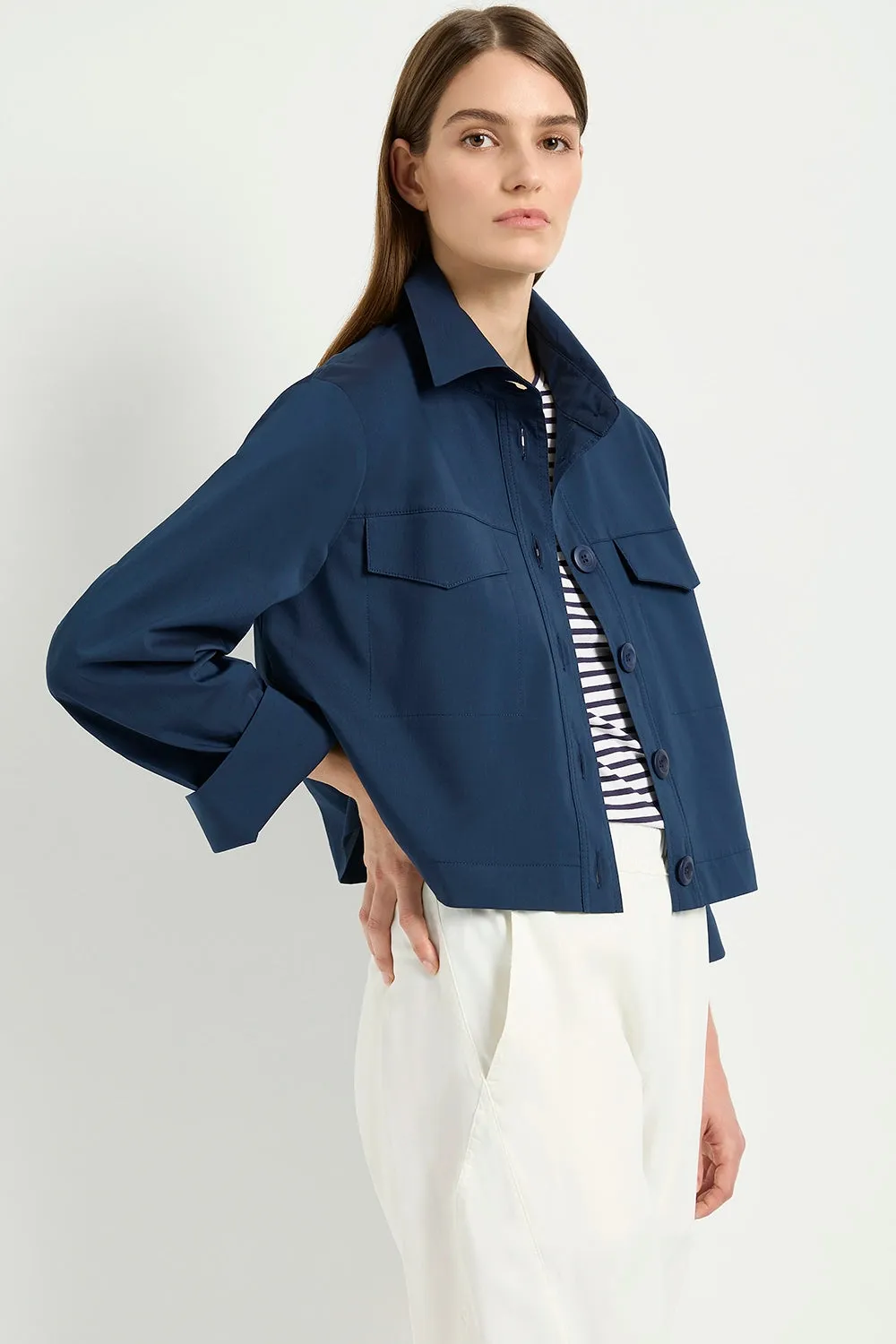 Mela Purdie Trunk Jacket in Sugar F65 4149