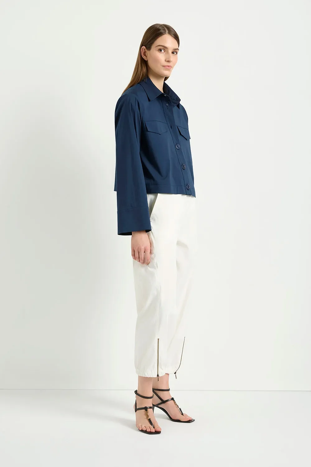 Mela Purdie Trunk Jacket in Sugar F65 4149