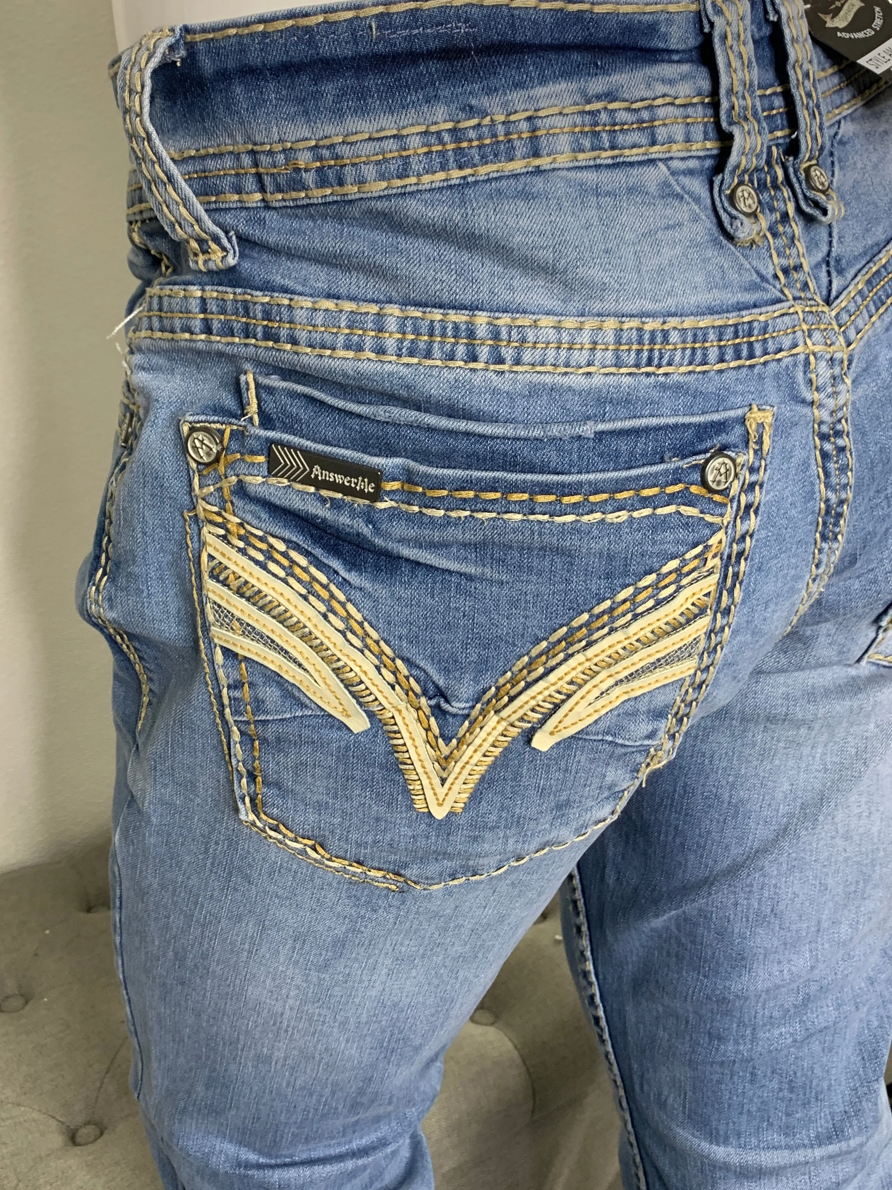 Men's Answer Me Light Denim Jeans