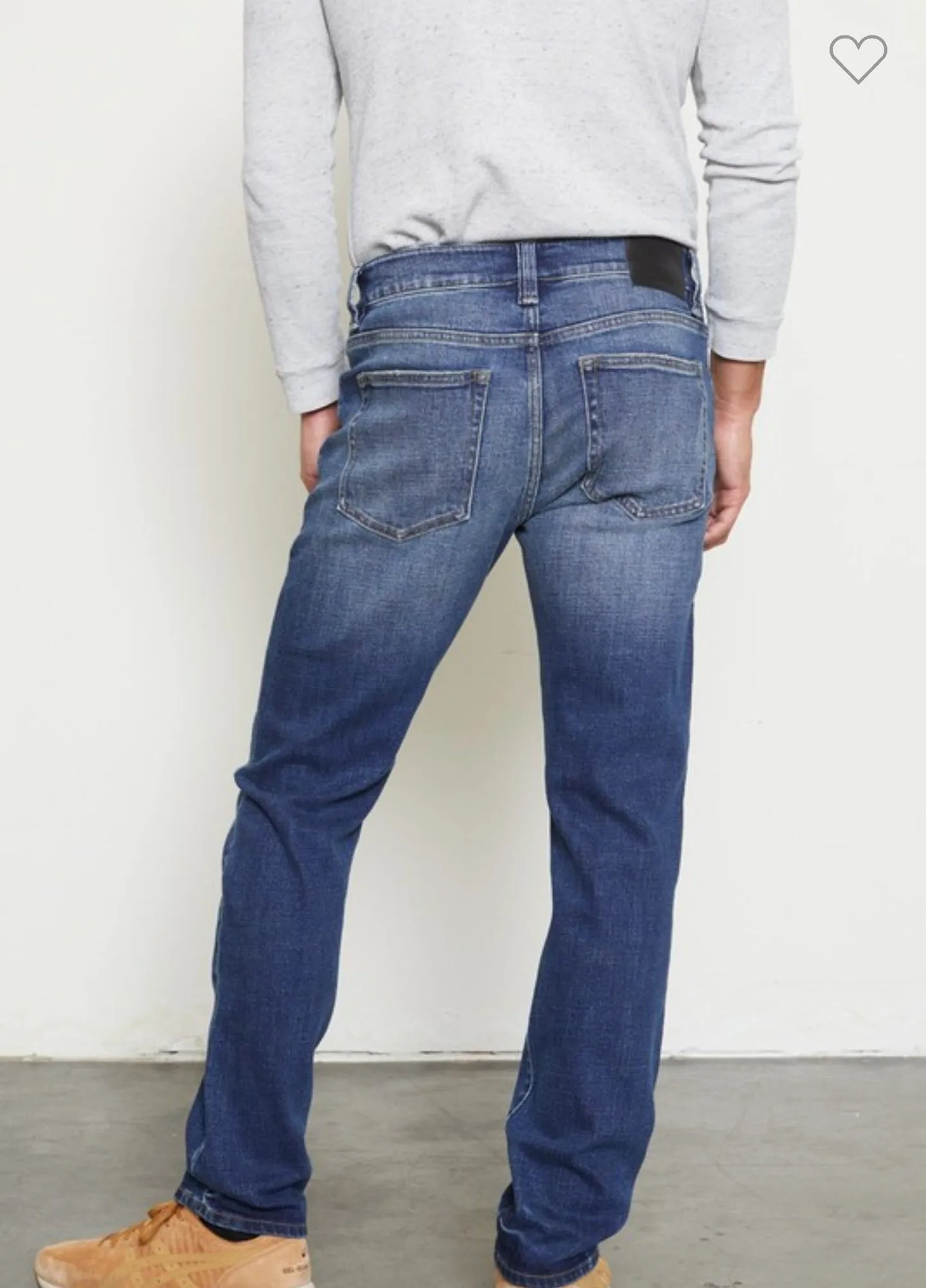 Mens KanCan Slim Straight Jean
