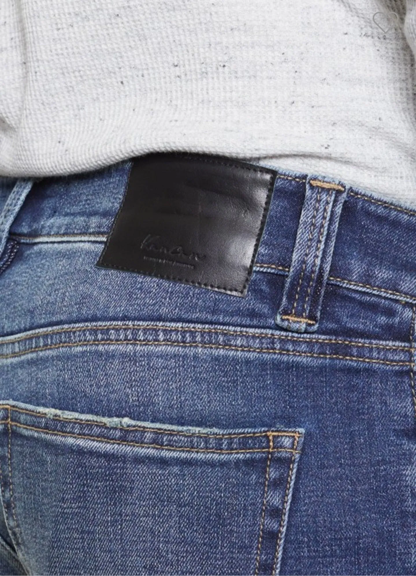 Mens KanCan Slim Straight Jean