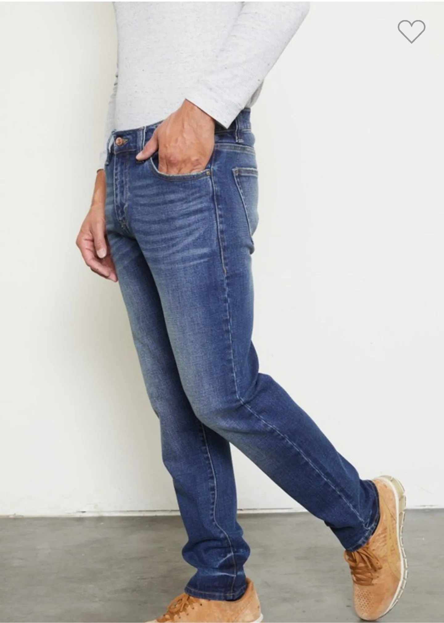 Mens KanCan Slim Straight Jean