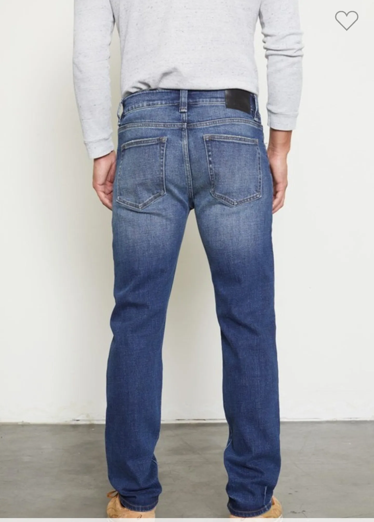 Mens KanCan Slim Straight Jean