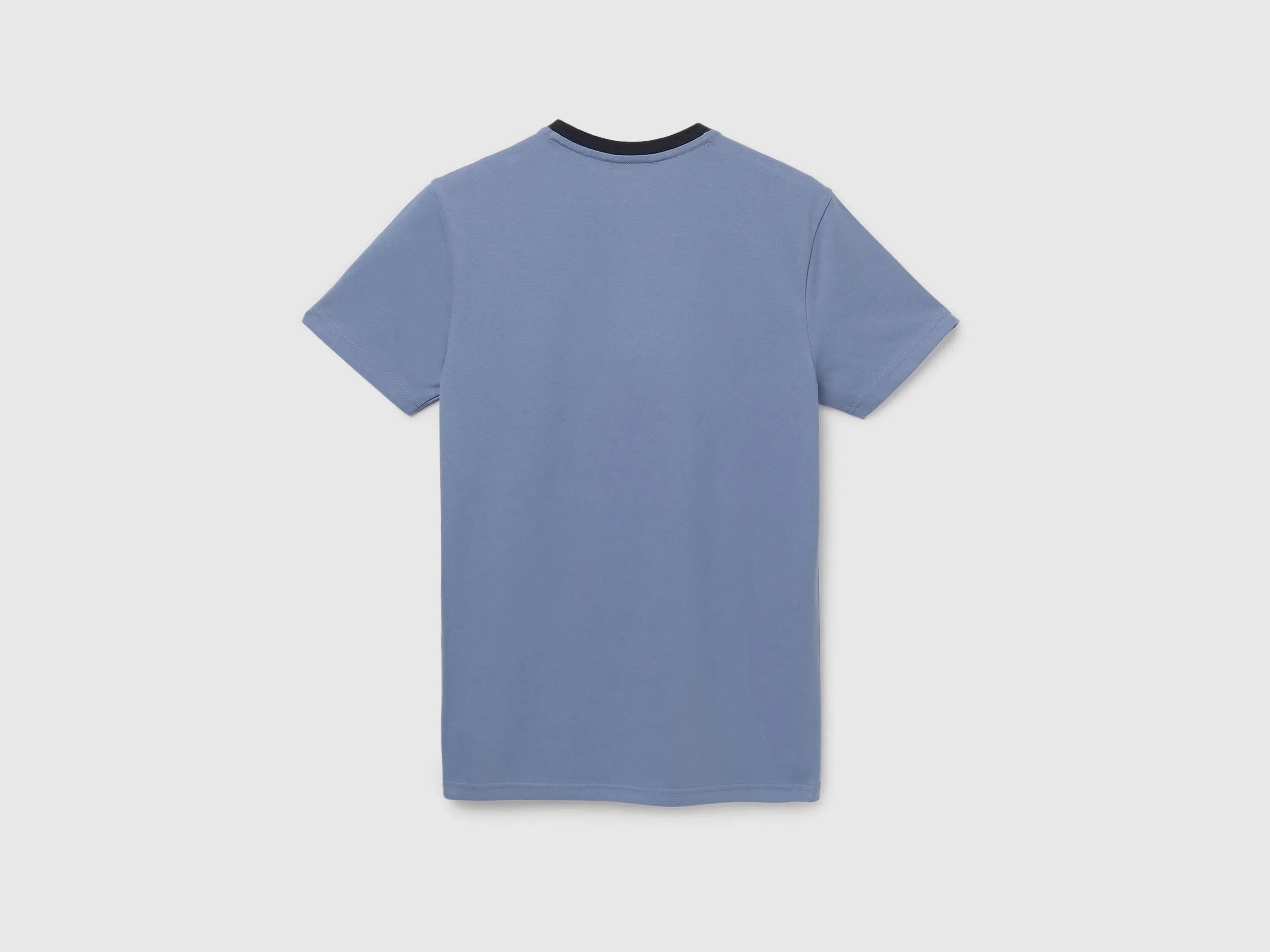 Men's Regular Fit Crew Neck Brand Logo T-Shirt