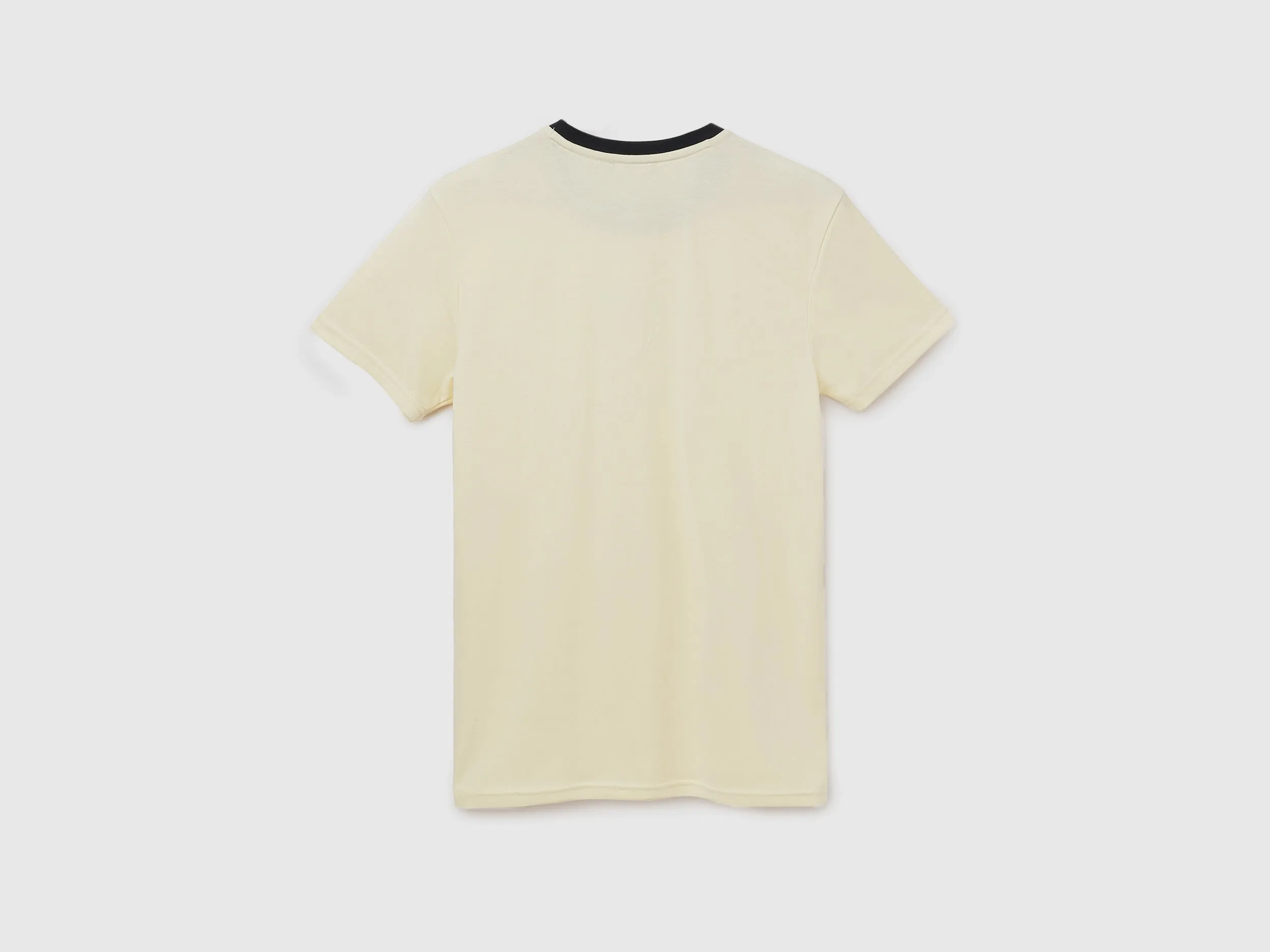 Men's Regular Fit Crew Neck Brand Logo T-Shirt