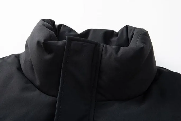 Men's Relaxed-Fit Water-Resistant Zip-Up Puffer Jacket
