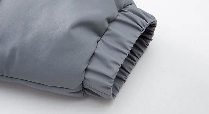 Men's Relaxed-Fit Water-Resistant Zip-Up Puffer Jacket