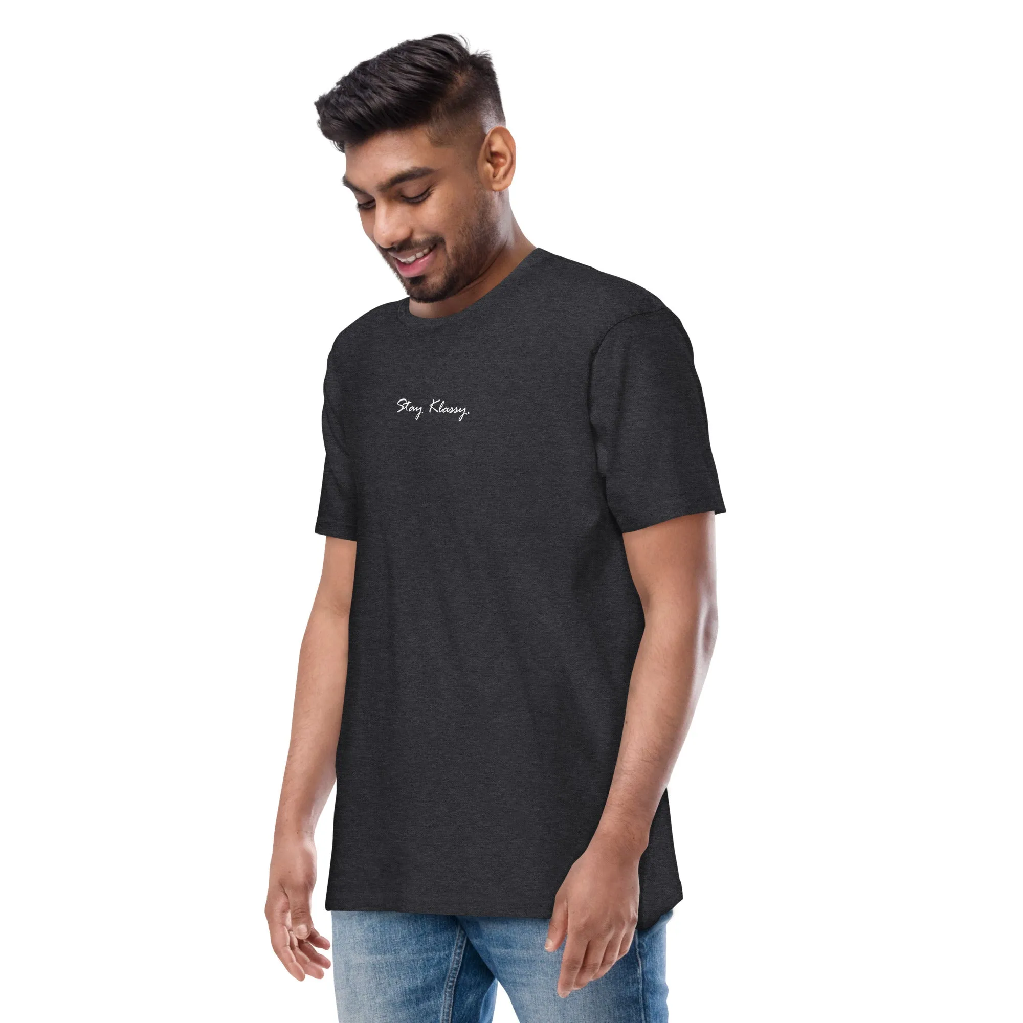 Men’s 'Stay Klassy' premium heavyweight tee