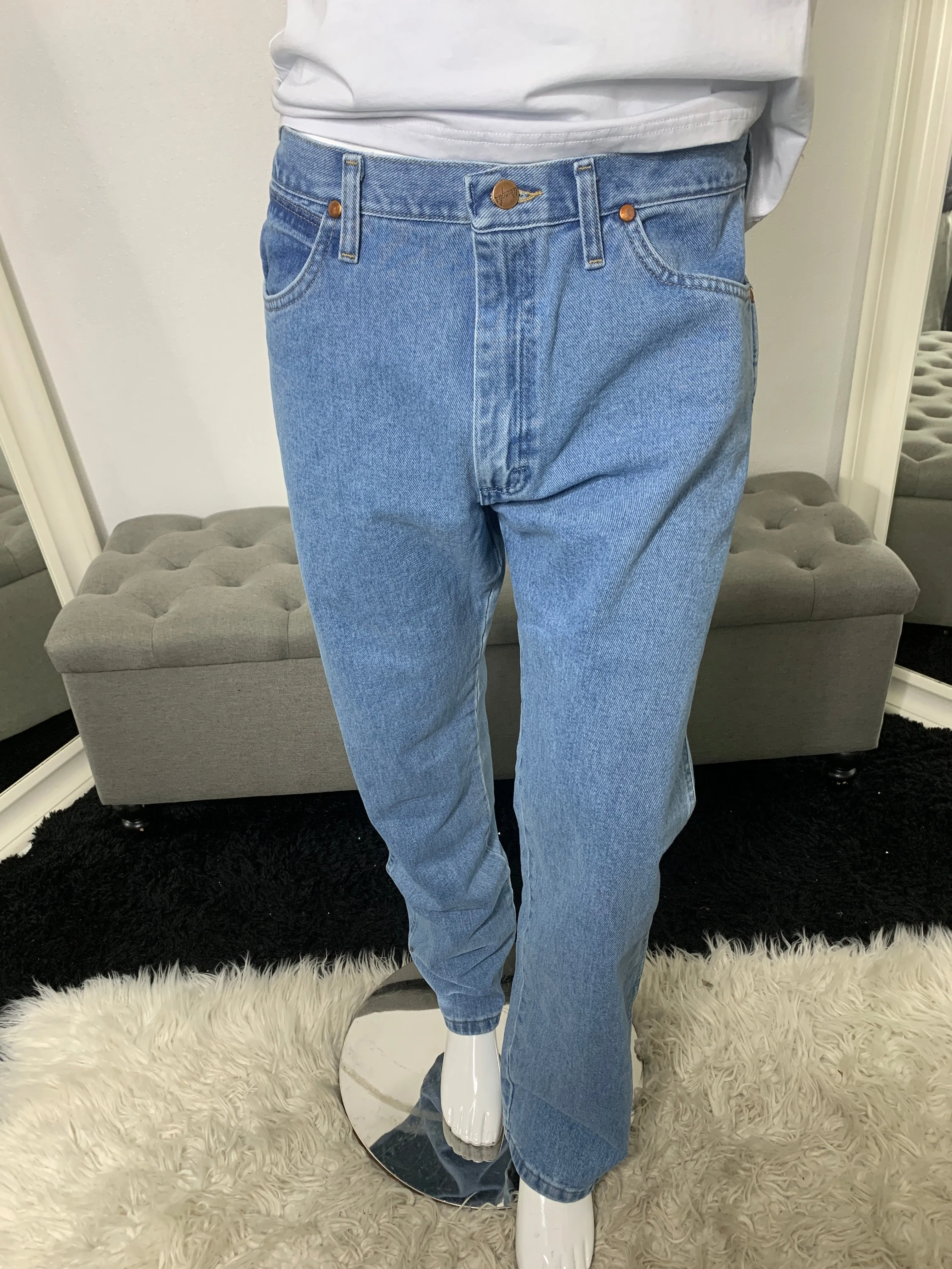 Men's Wrangler Light Denim Jeans