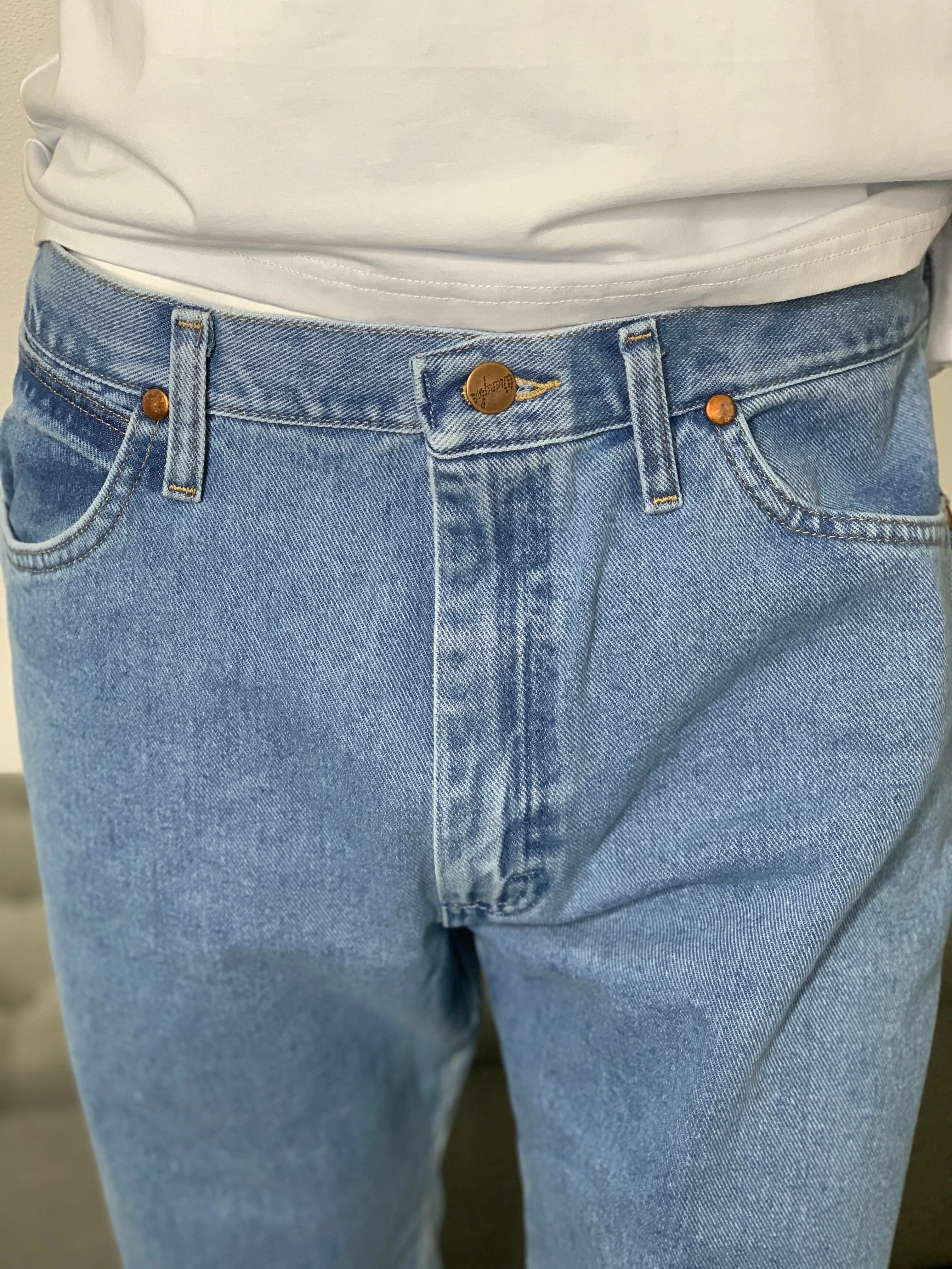 Men's Wrangler Light Denim Jeans