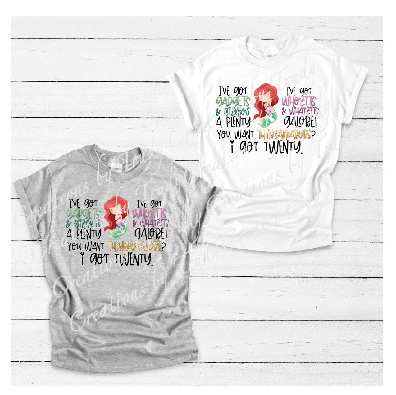 mermaid thingamabobs- T SHIRT