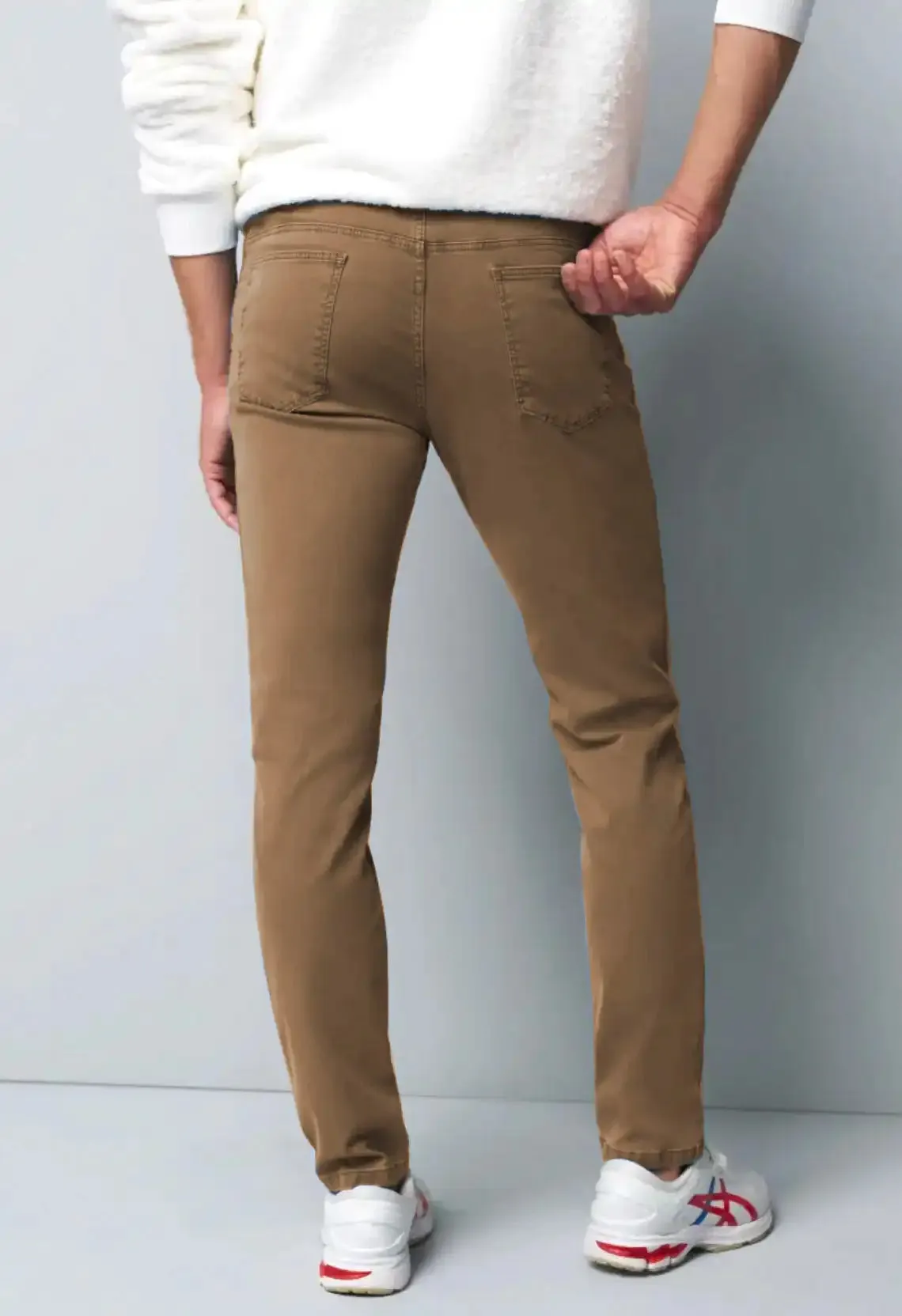 Meyer M5 Cotton Twill Slim Fit Jeans 2-6188/44 Light Brown