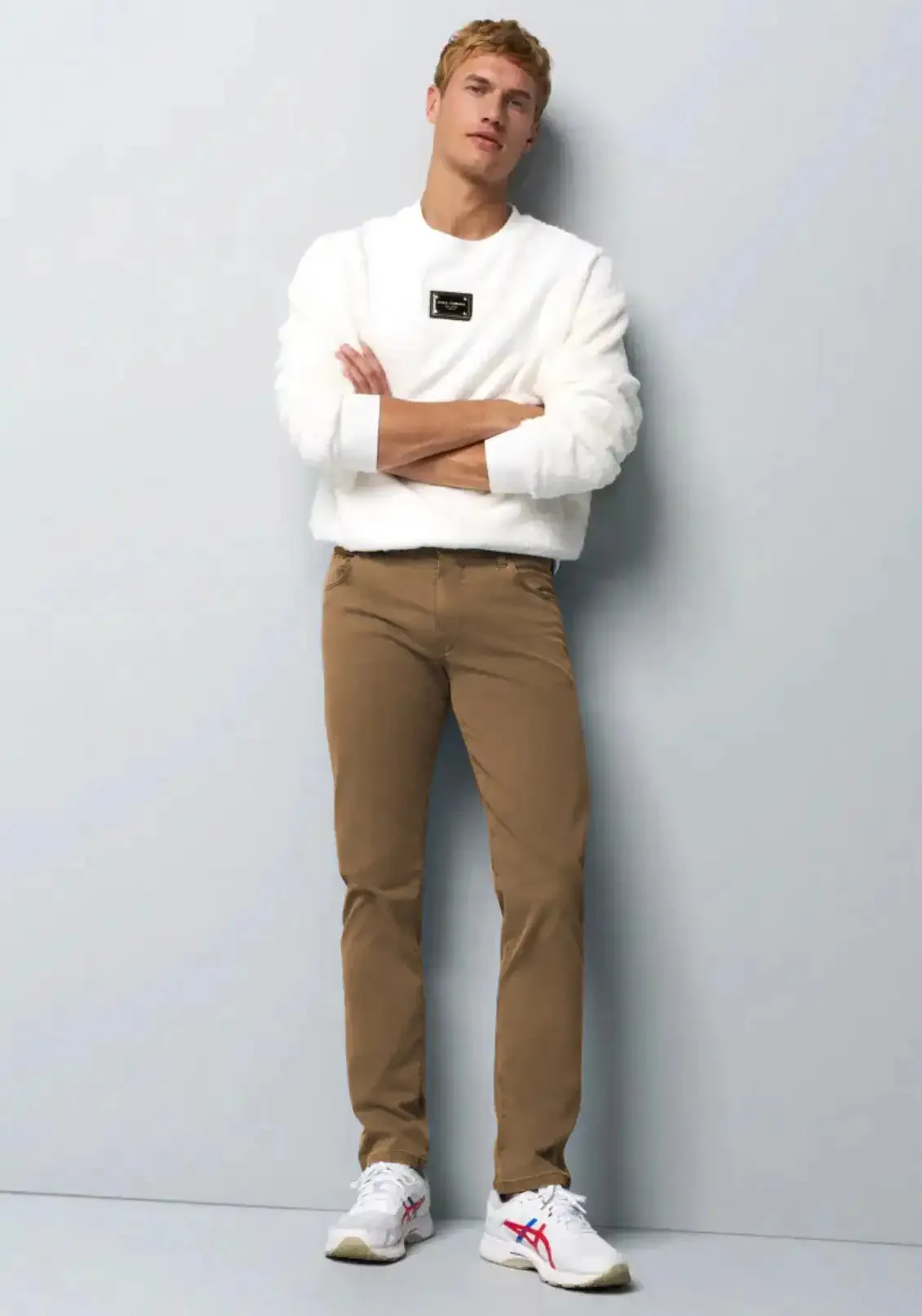 Meyer M5 Cotton Twill Slim Fit Jeans 2-6188/44 Light Brown