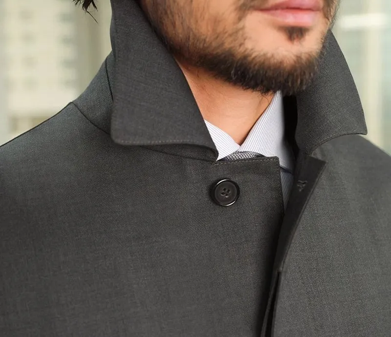 Mid-Length Commuter Overcoat
