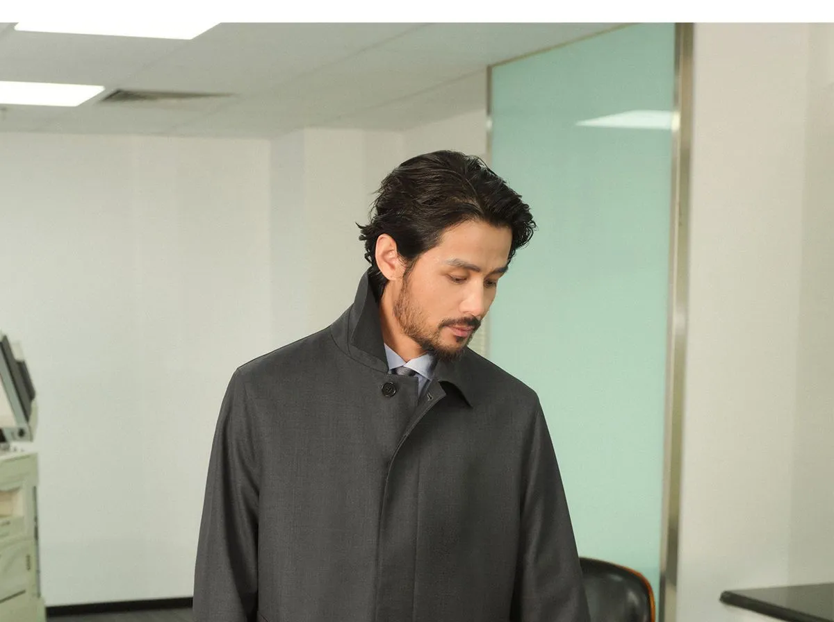 Mid-Length Commuter Overcoat