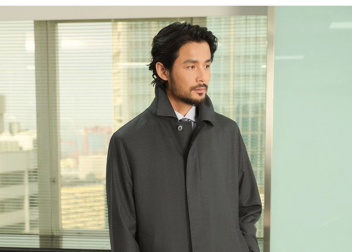 Mid-Length Commuter Overcoat